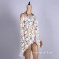 Crochet Filles Robe De Plage Robe Blanche Sexy Beachwear